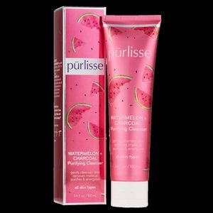 Purlisse Watermelon + Charcoal Purifying Cleanser